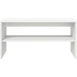 vidaXL 859109 White TV-bord 80x40cm