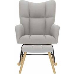 vidaXL 4016799 Cloud Grey Gungstol 95cm 2st