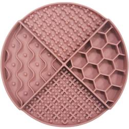 Nordic Paws Lickmat Round Red 21x21cm