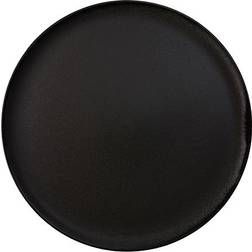 aida Raw 28 cm Titanium Black Flat tallrik 28cm 4st