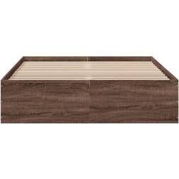 vidaXL Wood Sengeramme 123x193cm