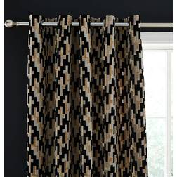 Dunelm Lori Velvet Eyelet 117x182cm
