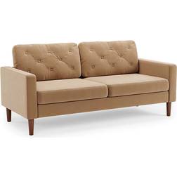 Dunelm Jacob Caramel Sofa 177cm 3 Seater