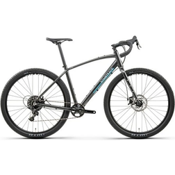 Bombtrack Beyond AL 700C Rival 1 2024 Gravel Bike - Glossy Black/Dark Grey Men's Bike