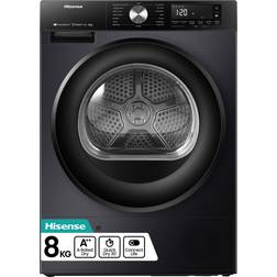 Hisense DH3S802BB3 Heat Pump Tumble Dryer Black