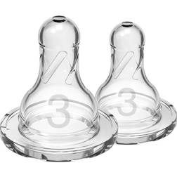 Dr. Brown's Dr Brown Level 3 Silicone NN Nipple 2-pack