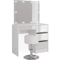 Vicco Sherry White Dressing Table 40x90cm