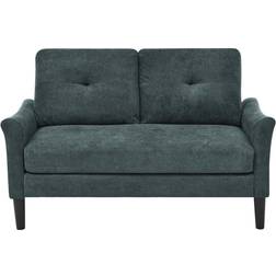 Winston Porter Chela Blue Sofa 56.3" 2 Seater