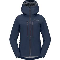 Norrøna Women's Trollveggen Gore Tex Pro Light Jacket - Indigo Night