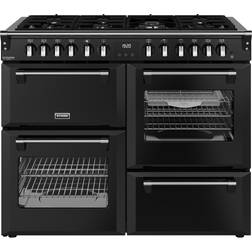 Stoves Richmond Deluxe 110cm Dual Fuel Cooker Black