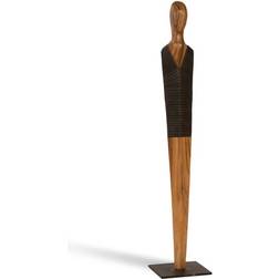 Phillips Collection Vested Male Black/Brown Figurine 72"
