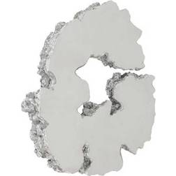 Phillips Collection Lava Slice Silver Wall Decor 17x17"