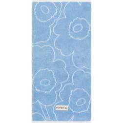 Marimekko Piirto Unikko Badezimmerhandtuch Blau (100x50cm)