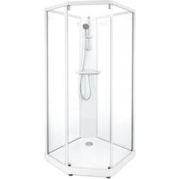 Contura Shower ama Classic Pentagonal Duschkabin 80 x 90 x 208 cm