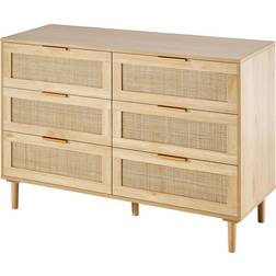 VEVOR Boho Natural Kommode 110x75.5cm