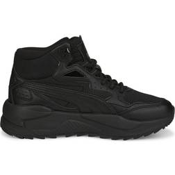 Puma Junior X-Ray Speed Mid WTR - Black/Dark Shadow