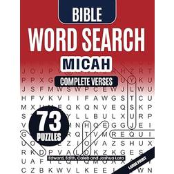 Bible Word Search: Micah: Complete Verses and Large Print (Häftad, 2024)