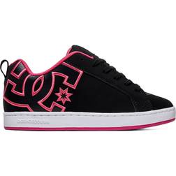 DC Shoes Court Graffik W - Black/Pink Stencil