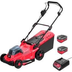 Mitsutomo 35963 (2x4.0Ah) Batteridriven gräsklippare