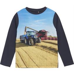 Minymo Kid's T-shirt - Blue Nights