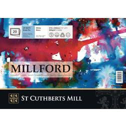 St Cuthberts Mill Millford Watercolour Paper 31x23cm 20 Sheets