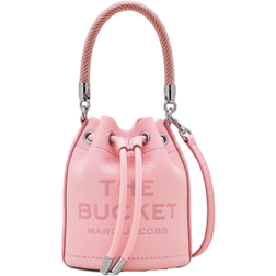 Marc Jacobs The Leather Mini Bucket Bag - Ribbon Pink