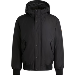 HUGO BOSS Water-Repellent Parka Jacket - Fleece Collar Lining