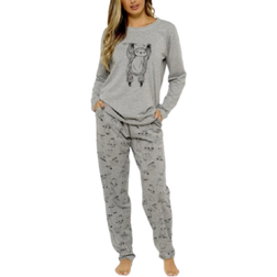 Daisy Dreamer Women's Cotton Pyjama Set - Sloth