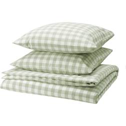 IKEA Ektandvinge Bettbezug Grün, Grau, Weiß (240x220cm)