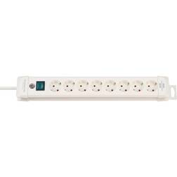 Brennenstuhl 1952280100 Multipresa con interruttore 8 scomparti Bianco Schuko 1 pz