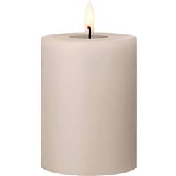 Ester & Erik Block Linen Grey LED Candle 12.5cm
