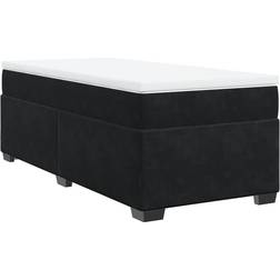 vidaXL Velvet Continental Bed 90x200cm