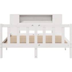 vidaXL Solid Wood Sengeramme 141x219.5cm