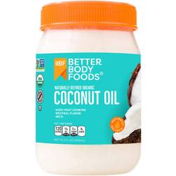 BetterBody Foods Refined Organic Coconut Oil 400g 45.8cl