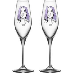 Kosta Boda All About You Champagne Glass 23cl 2pcs