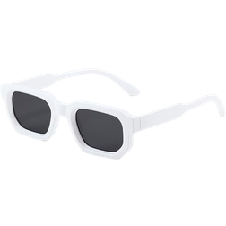 VFDHN Polarized Square Sunglasses White/Grey