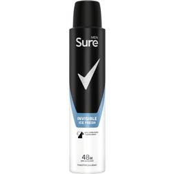 Sure Men 48hr Invisible Ice Fresh Antiperspirant Deo Spray 200ml