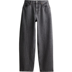 H&M Baggy High Jeans - Dark Grey