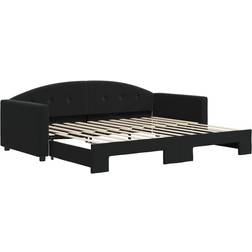 vidaXL Daybed with Extension Sängram 90x200cm
