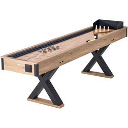 VEVOR 2 in 1 9 ft Shuffleboard & Bowling Combo Game Set