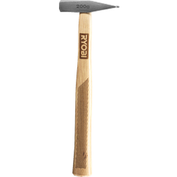 Ryobi Testa Acciaio Temperato Legno 200 gr Martello a punta diritta
