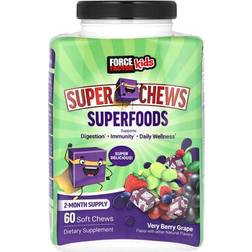 Force Factor Kids Super Chews Superfoods Very Berry Grape 60 pcs