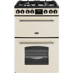 Belling Farmhouse 60cm Dual Fuel Mini Range Cooker Beige