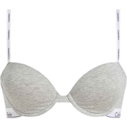 Calvin Klein Demi T-shirt Bra - Grey Heather