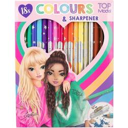 Depesche TOPModel 18 Colouring Pencilswith Sharpener