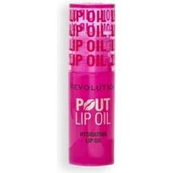 Makeup Revolution Pout Lip Oil - Raspberry Pink