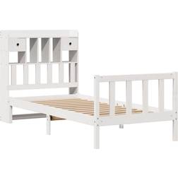 vidaXL Bed with Bookcase Sängram 100x200cm