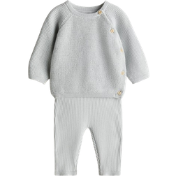 H&M Cotton Set 2pcs - Light Misty Blue