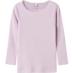 Name It Basic Garment Long Sleeve Top - Winsome Orchid