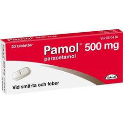 Pamol 500mg 20 st Tablett